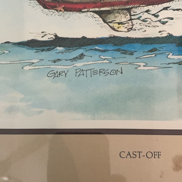 CAST-OFF ART PRINT - Picture 2 of 2